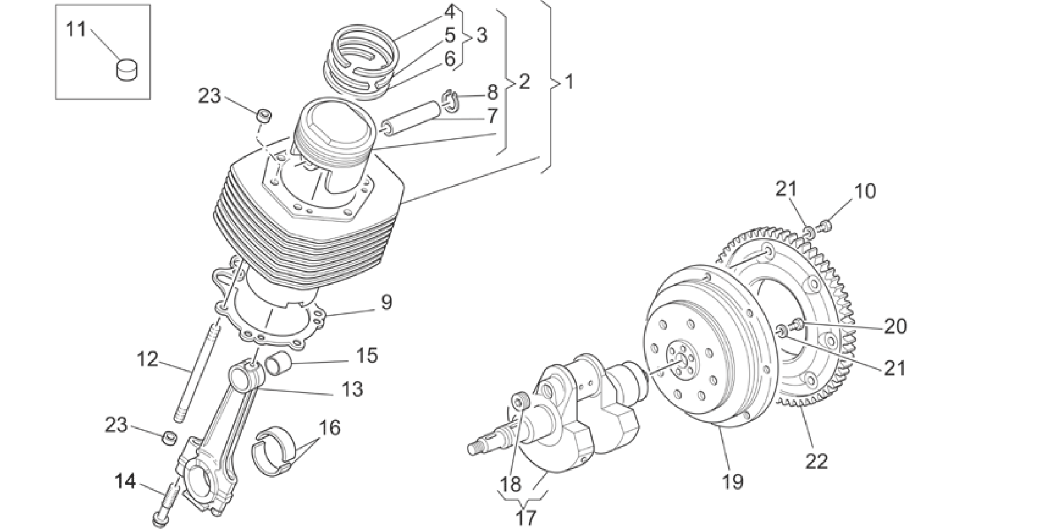 Crankshaft - Piston