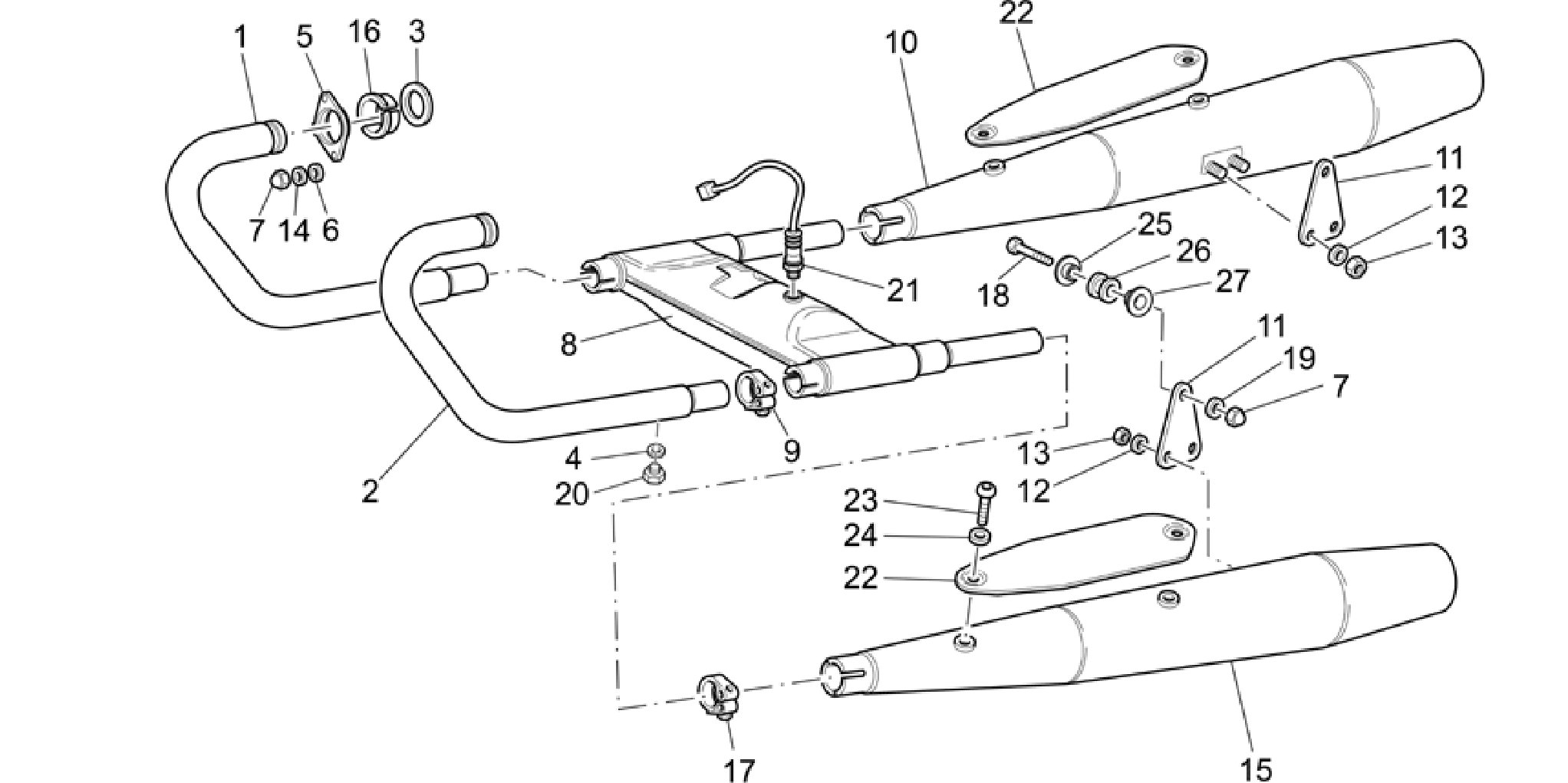 Exhaust unit