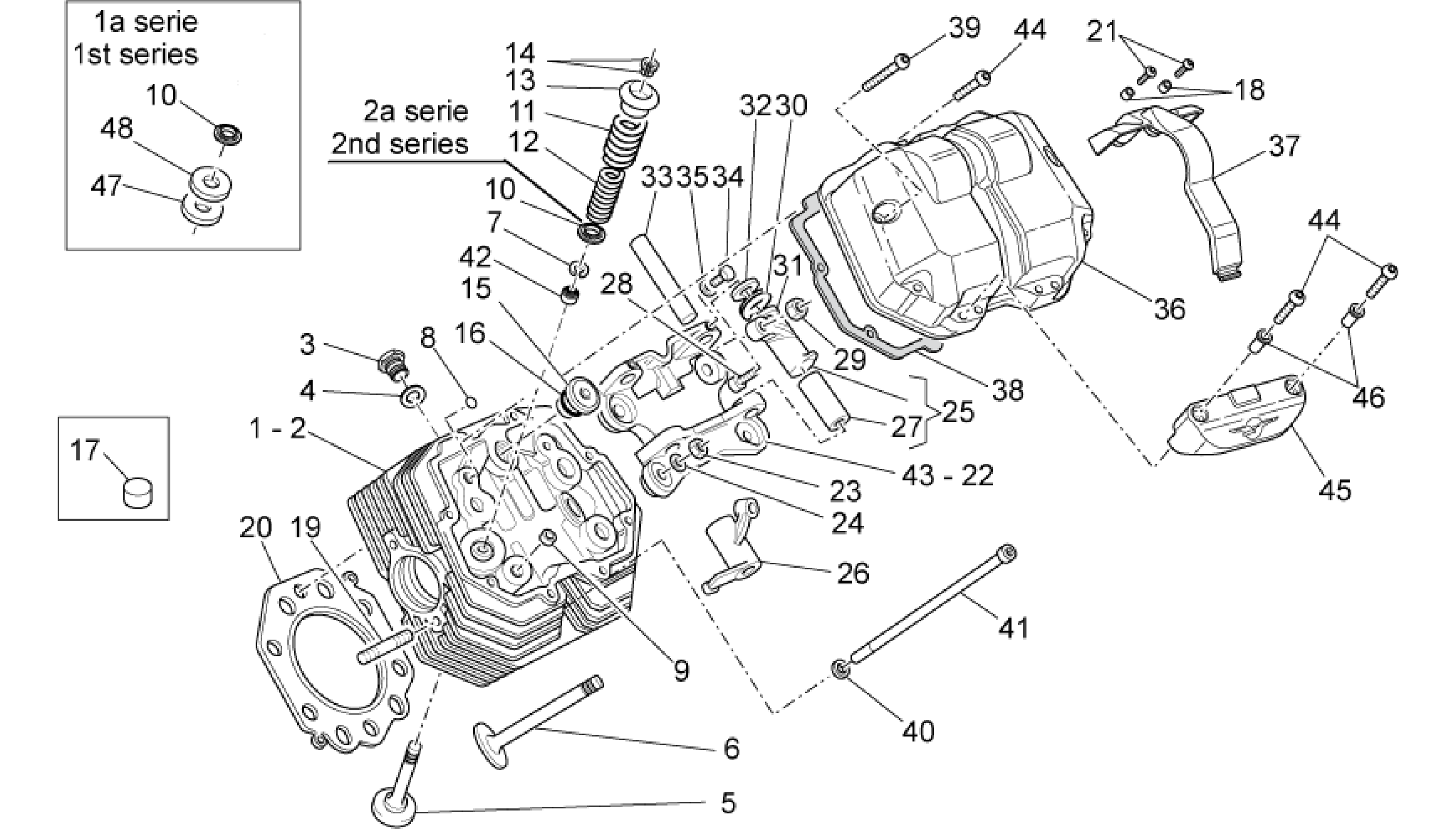 Cylinder head and valves II