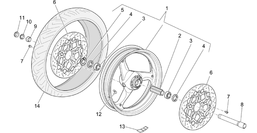 Front wheel