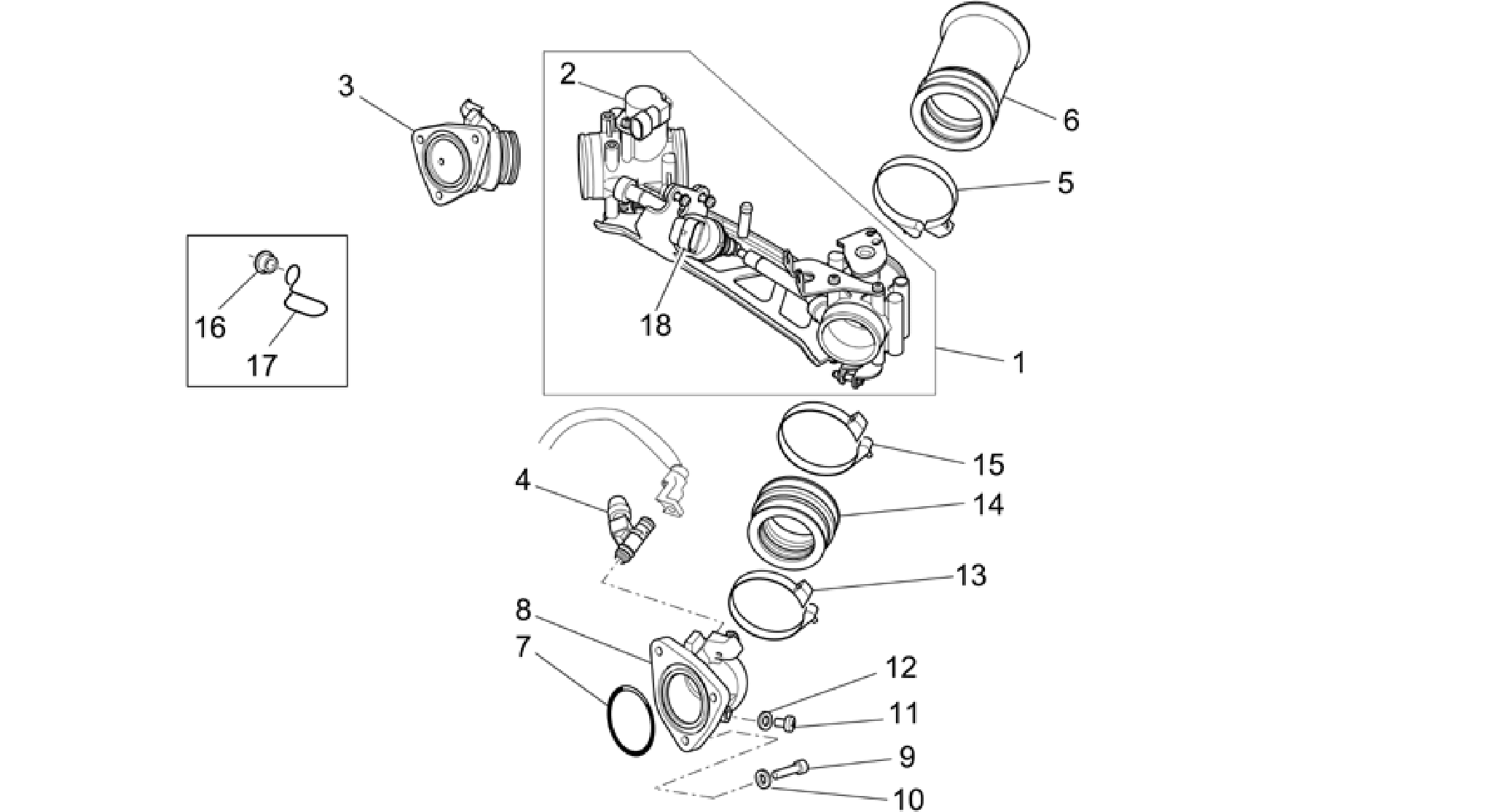 Throttle body