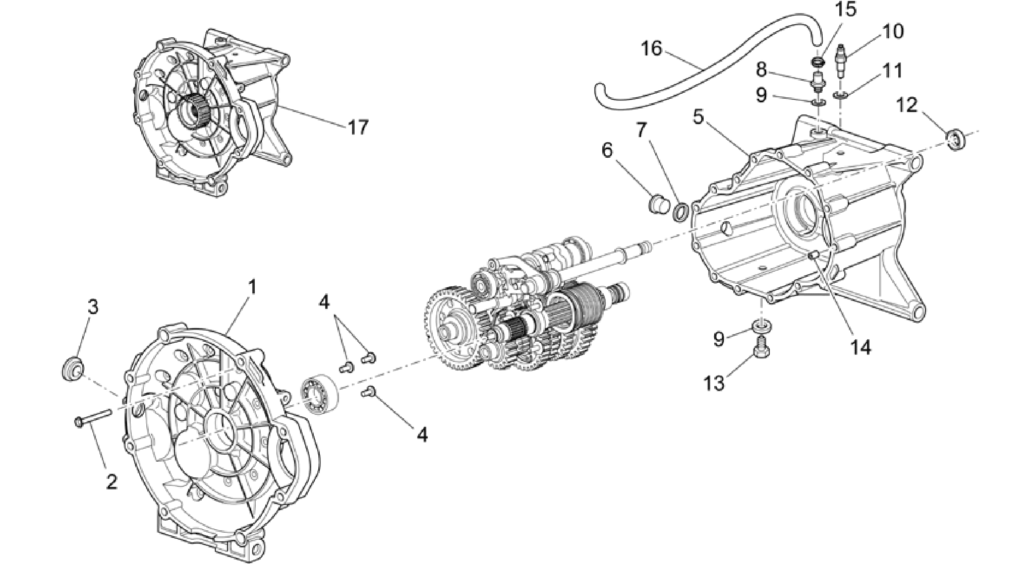 Transmission cage