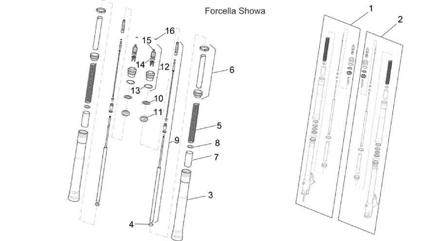 Front fork (33.07)