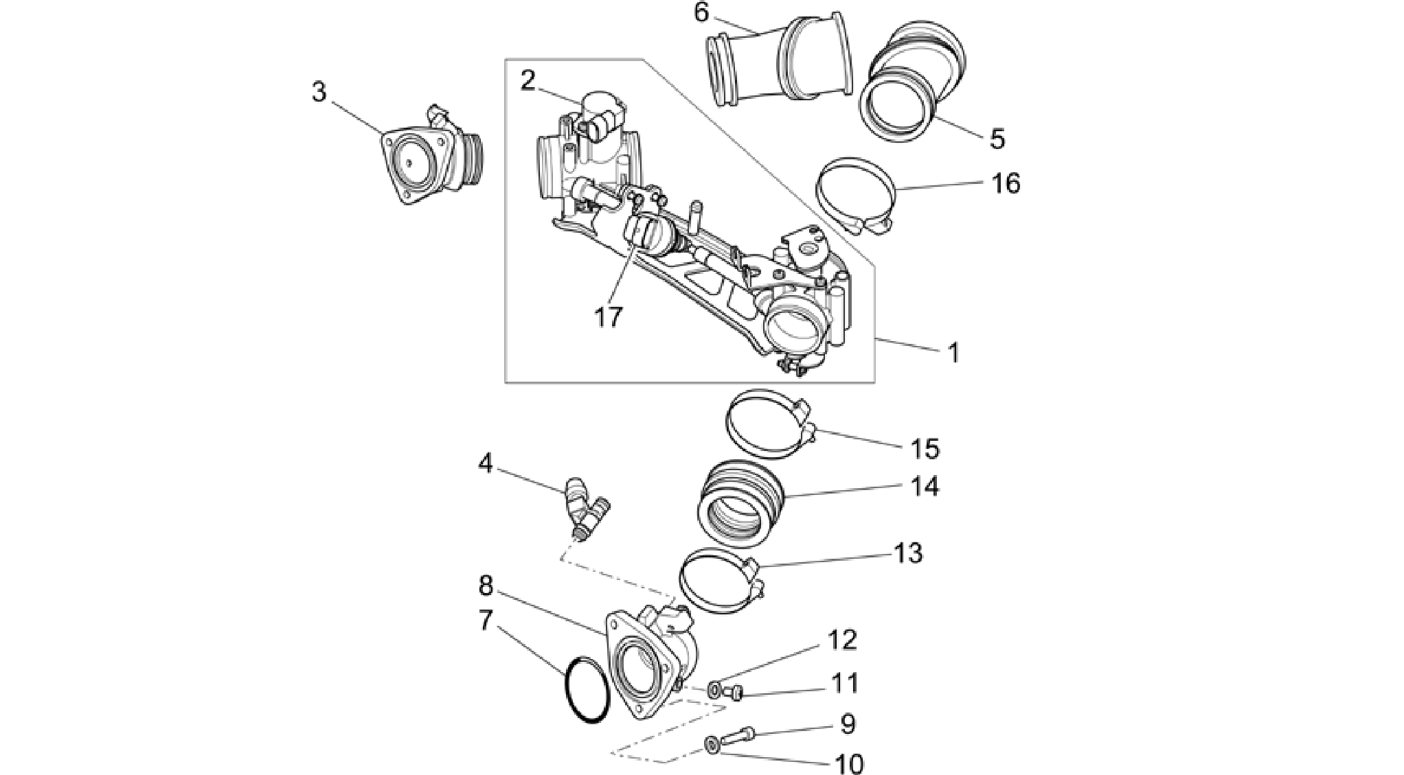 Throttle body