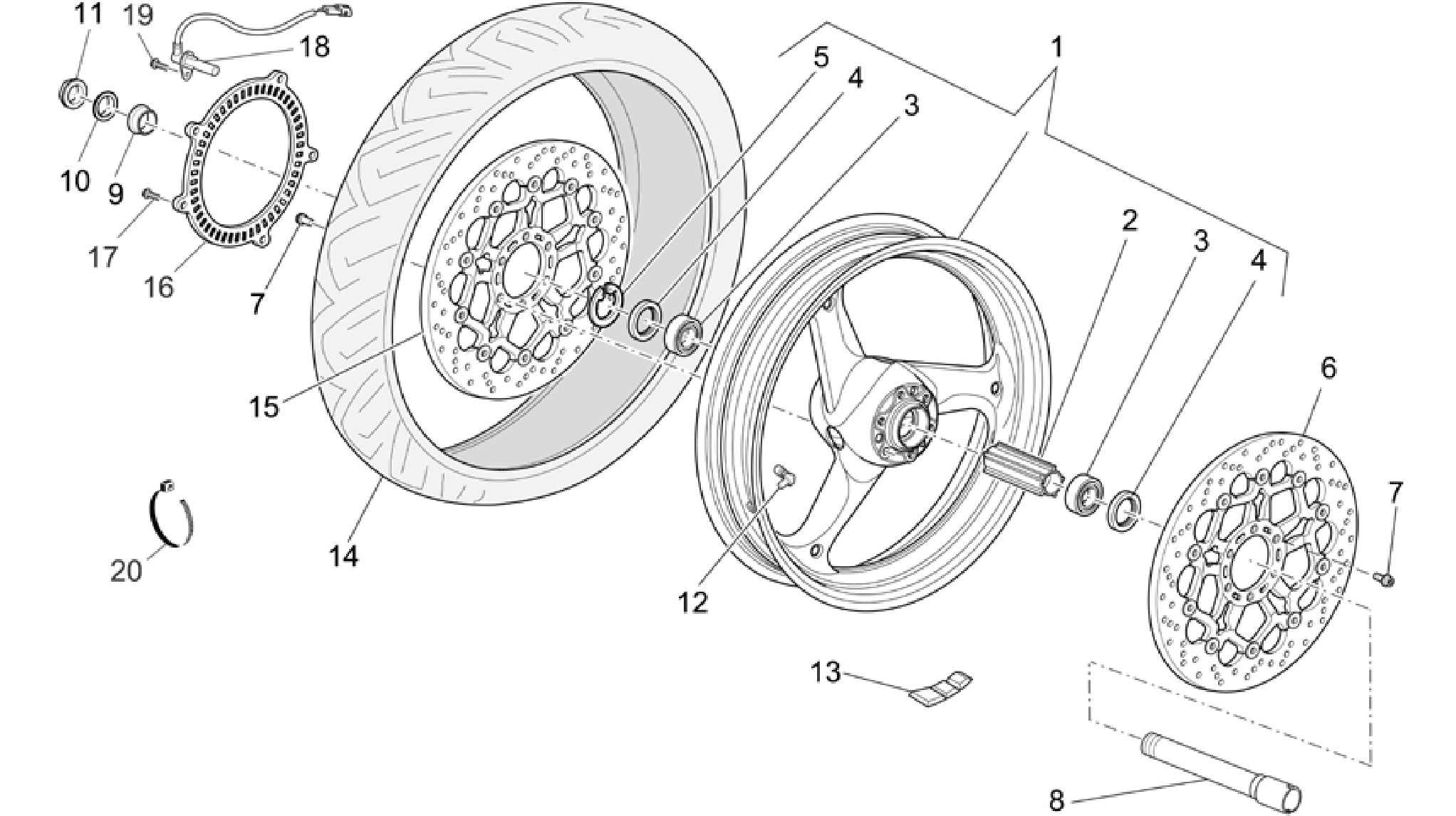 Front wheel