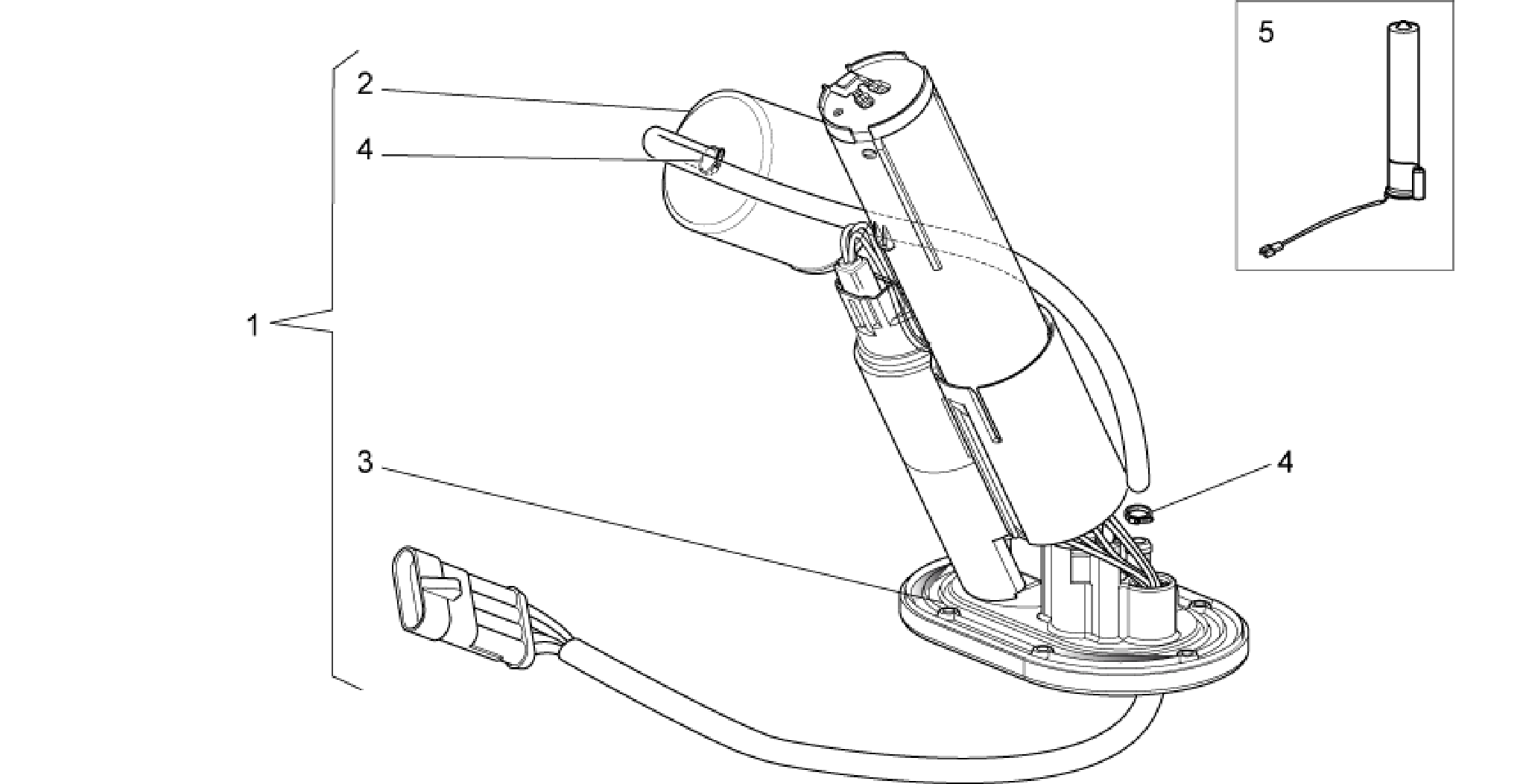 Internal fuel pump