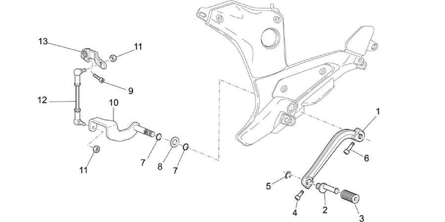 Internal gear selectors