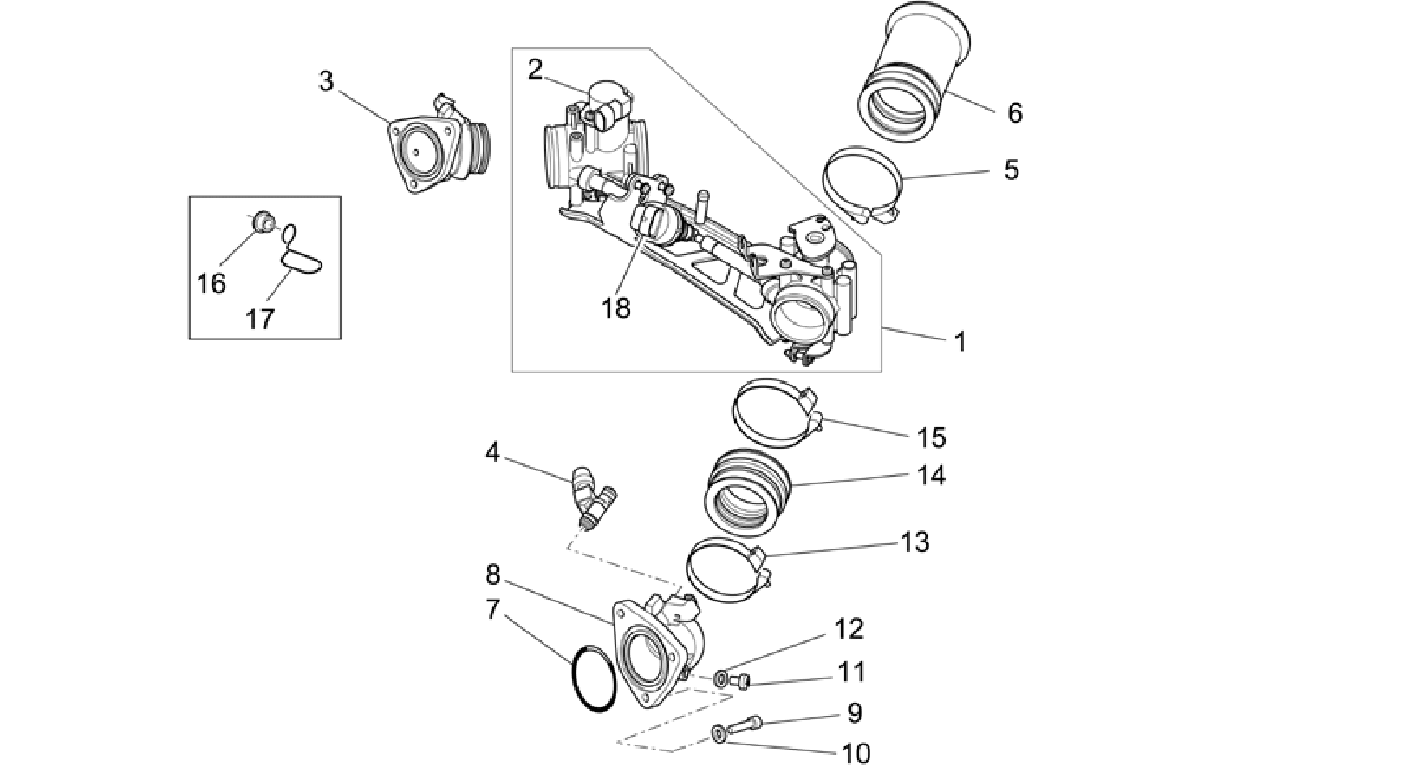 Throttle body
