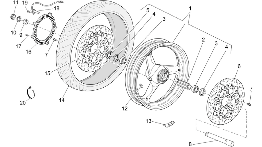 Front wheel II
