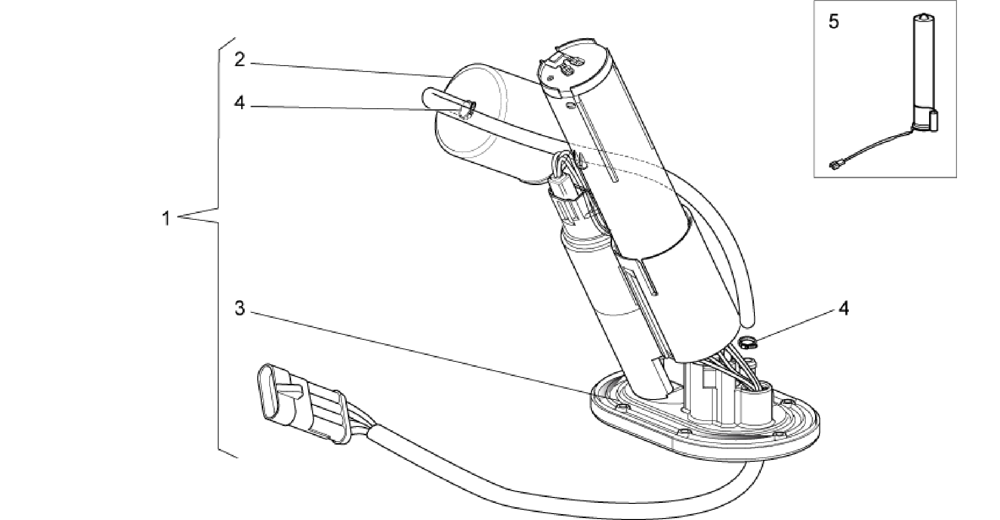 Internal fuel pump