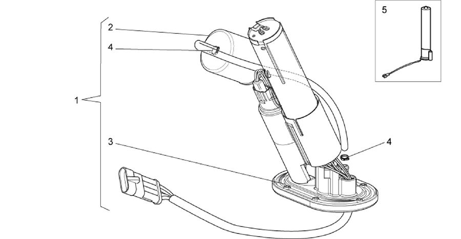 Internal fuel pump