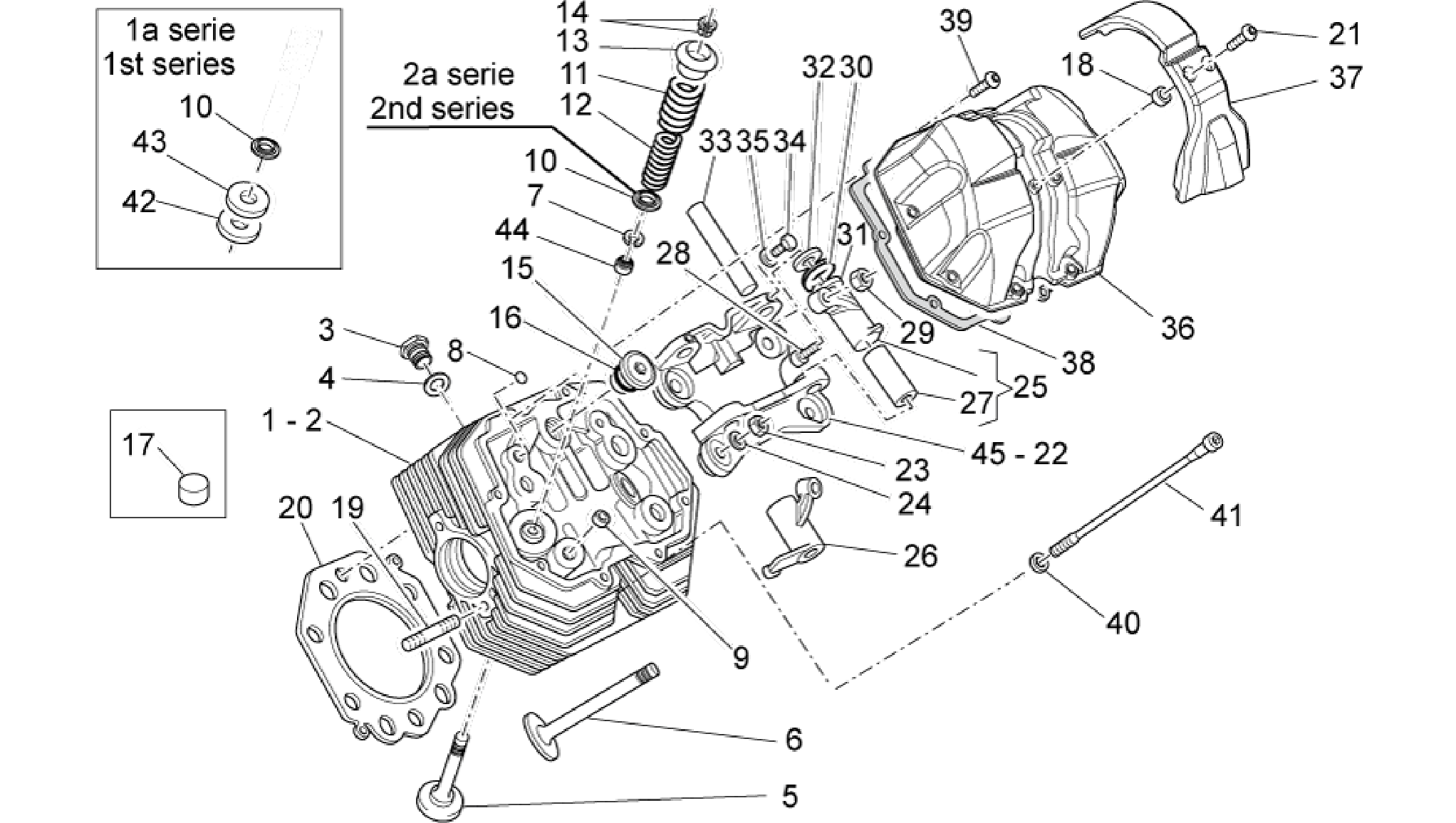 Cylinder head and valves II