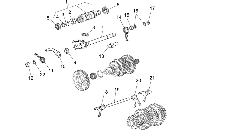 Gear box selector