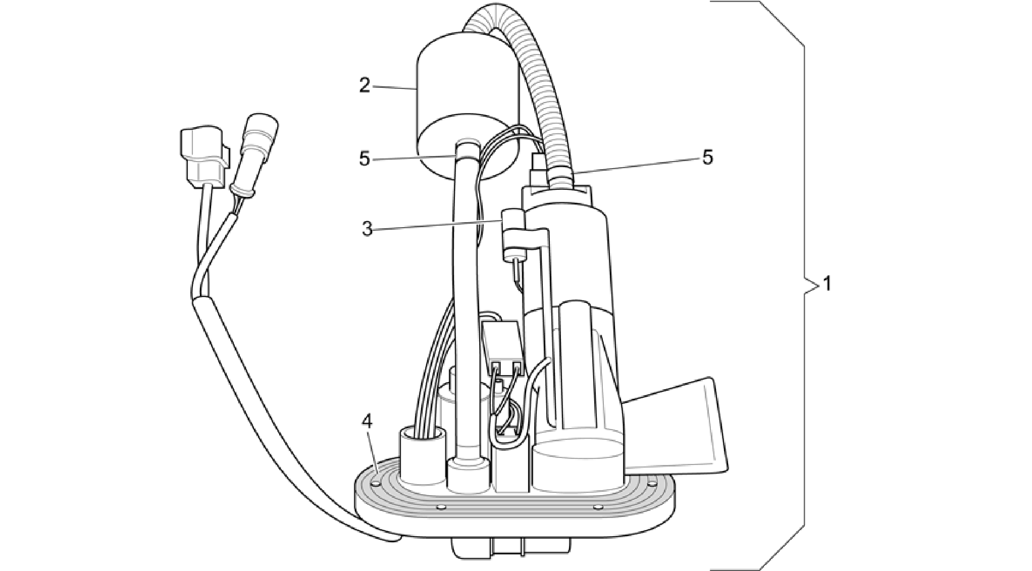 Internal fuel pump