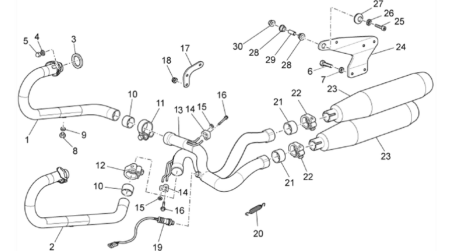 Exhaust unit