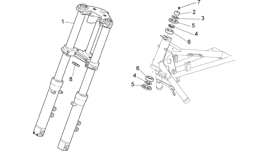 Front fork I
