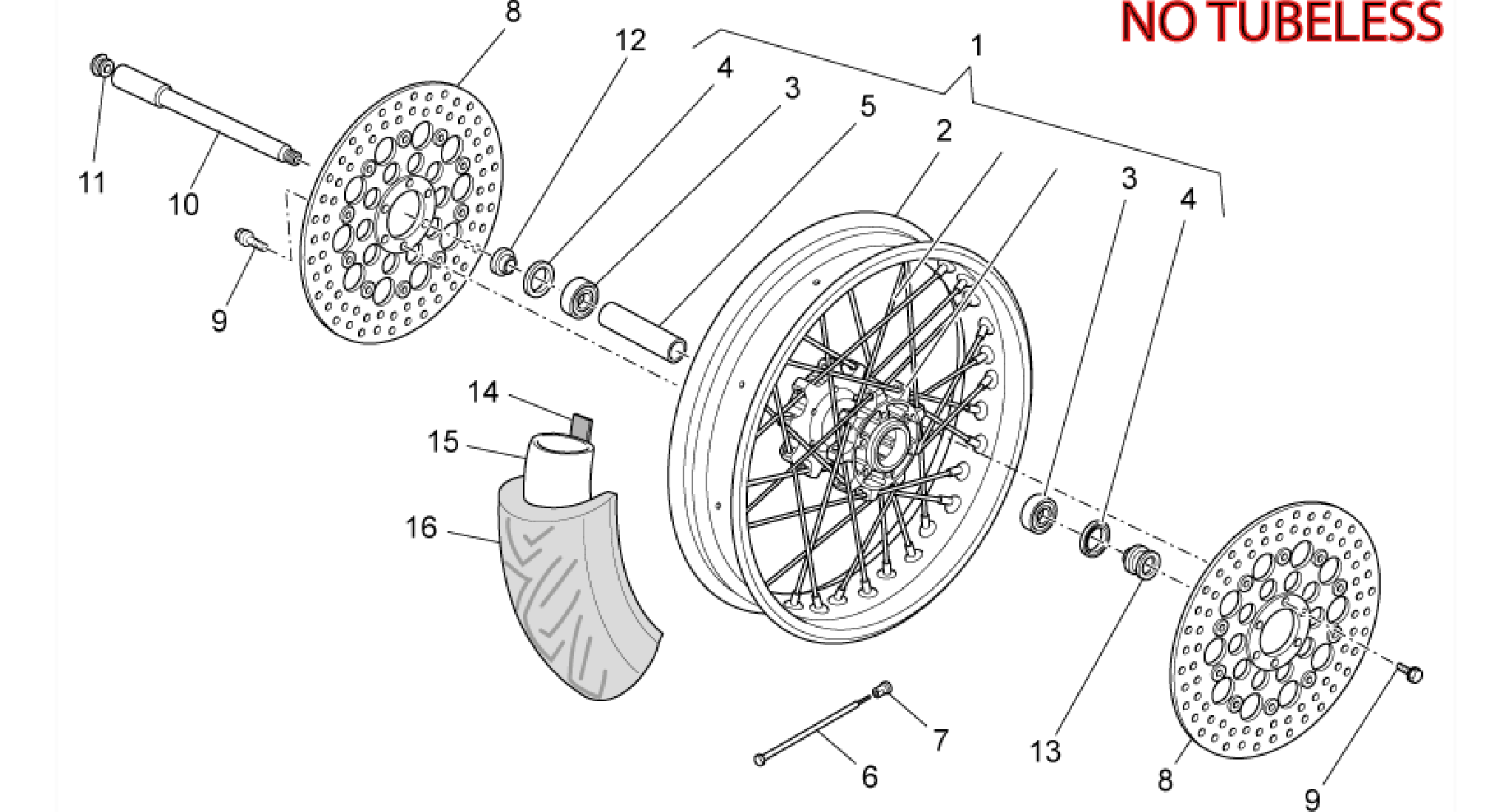 Front wheel I