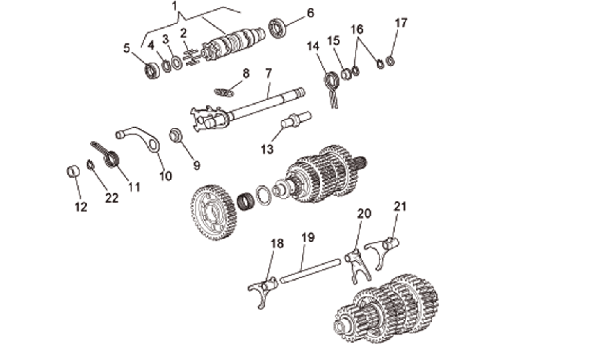 Gear box selector