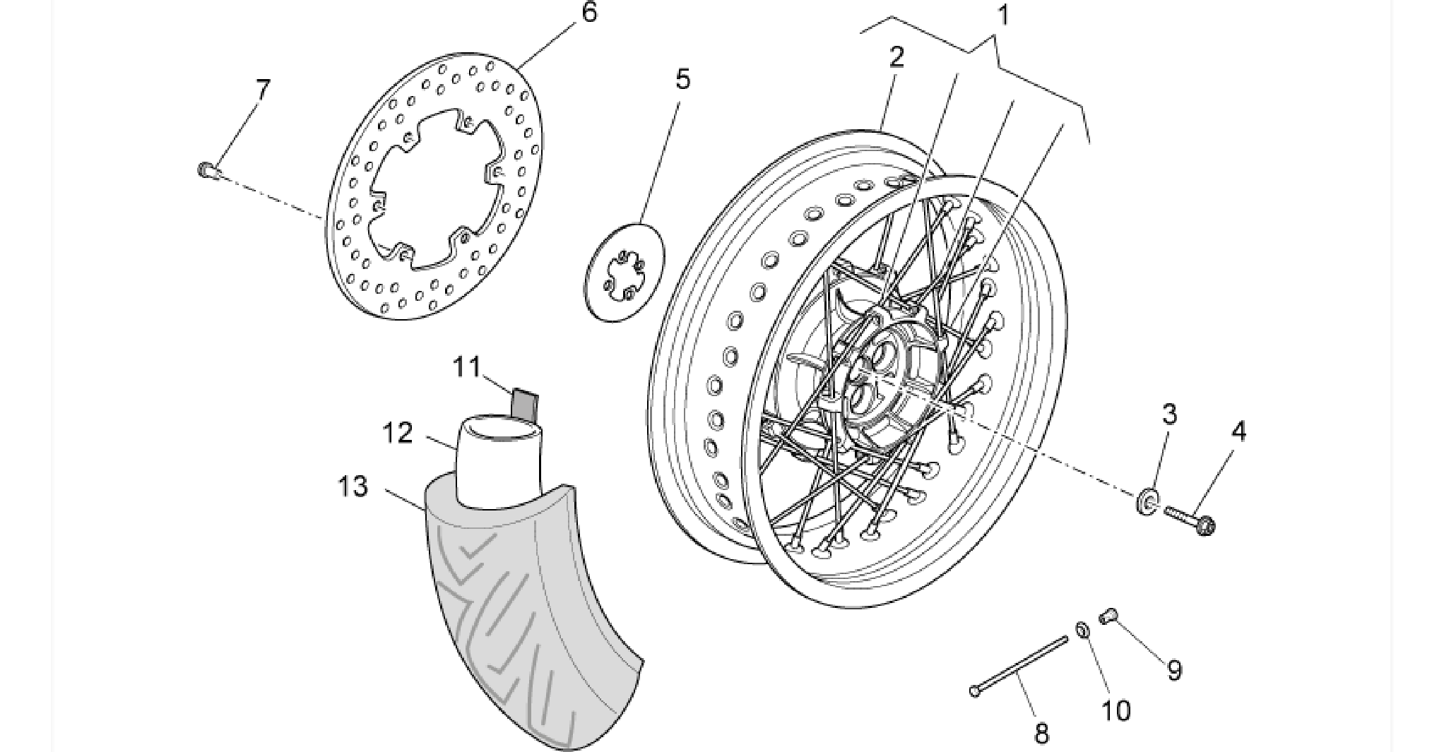 Rear wheel I