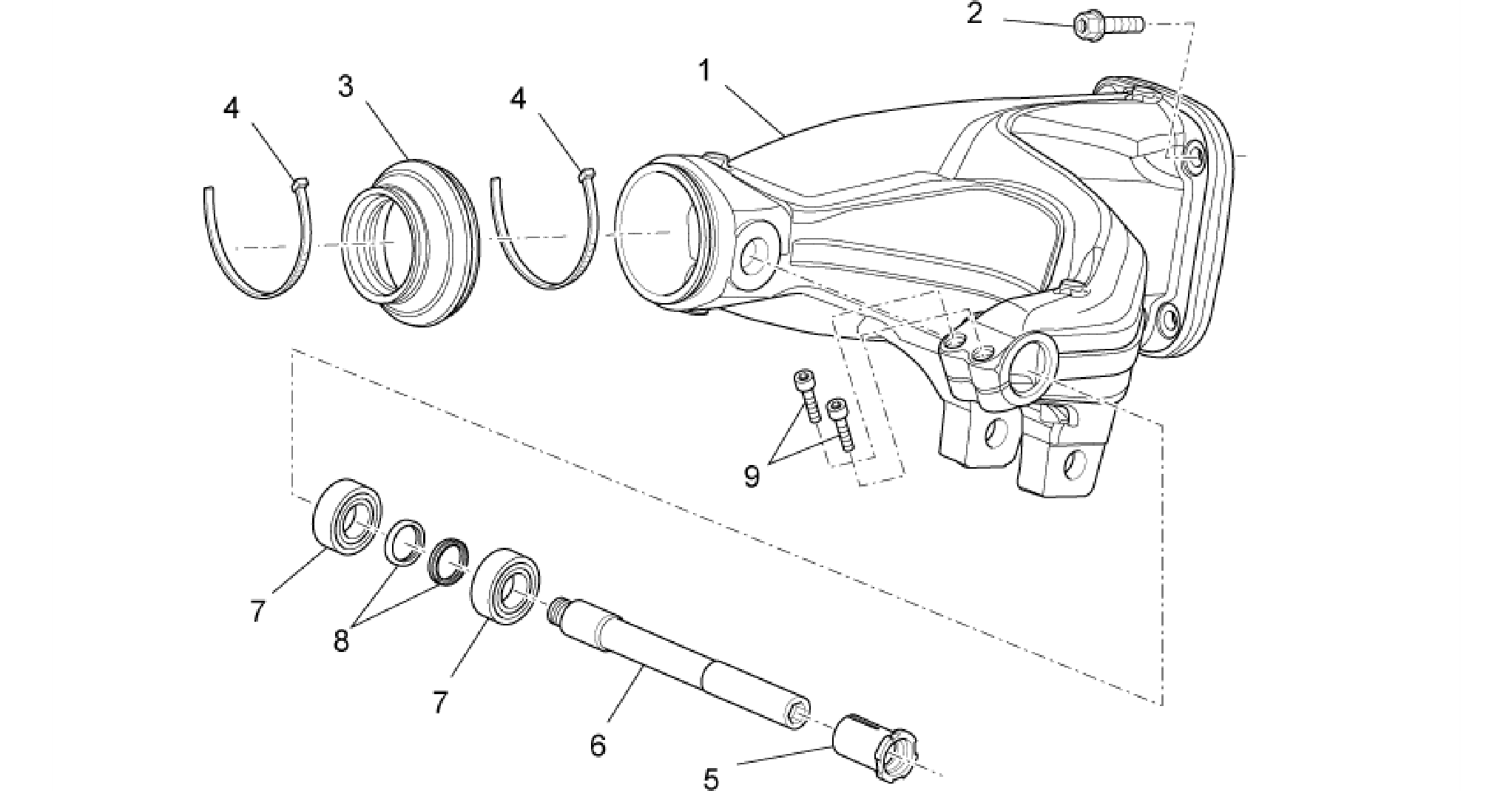 Swing arm