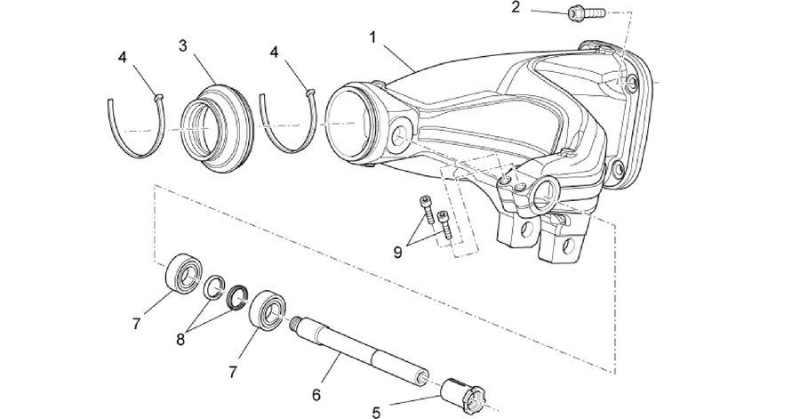 Swing arm
