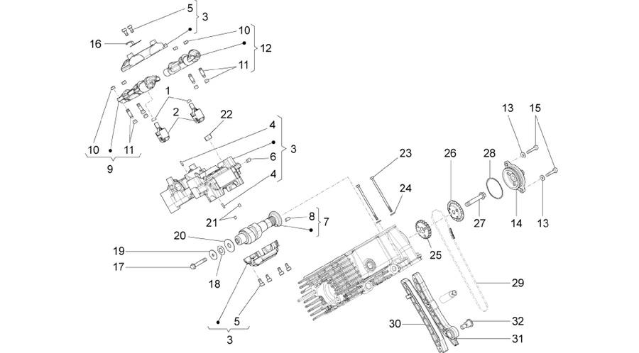 RH cylinder timing system II