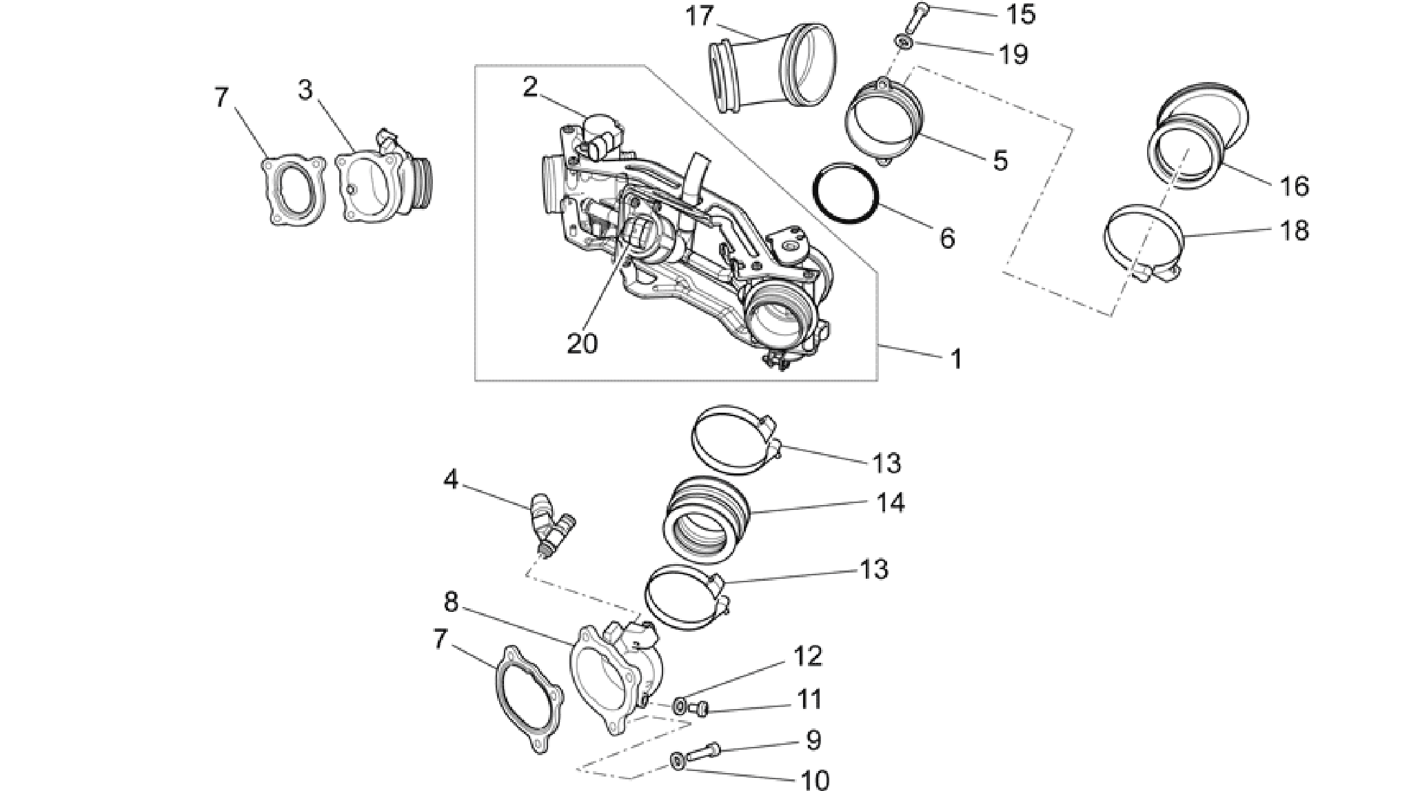 Throttle body