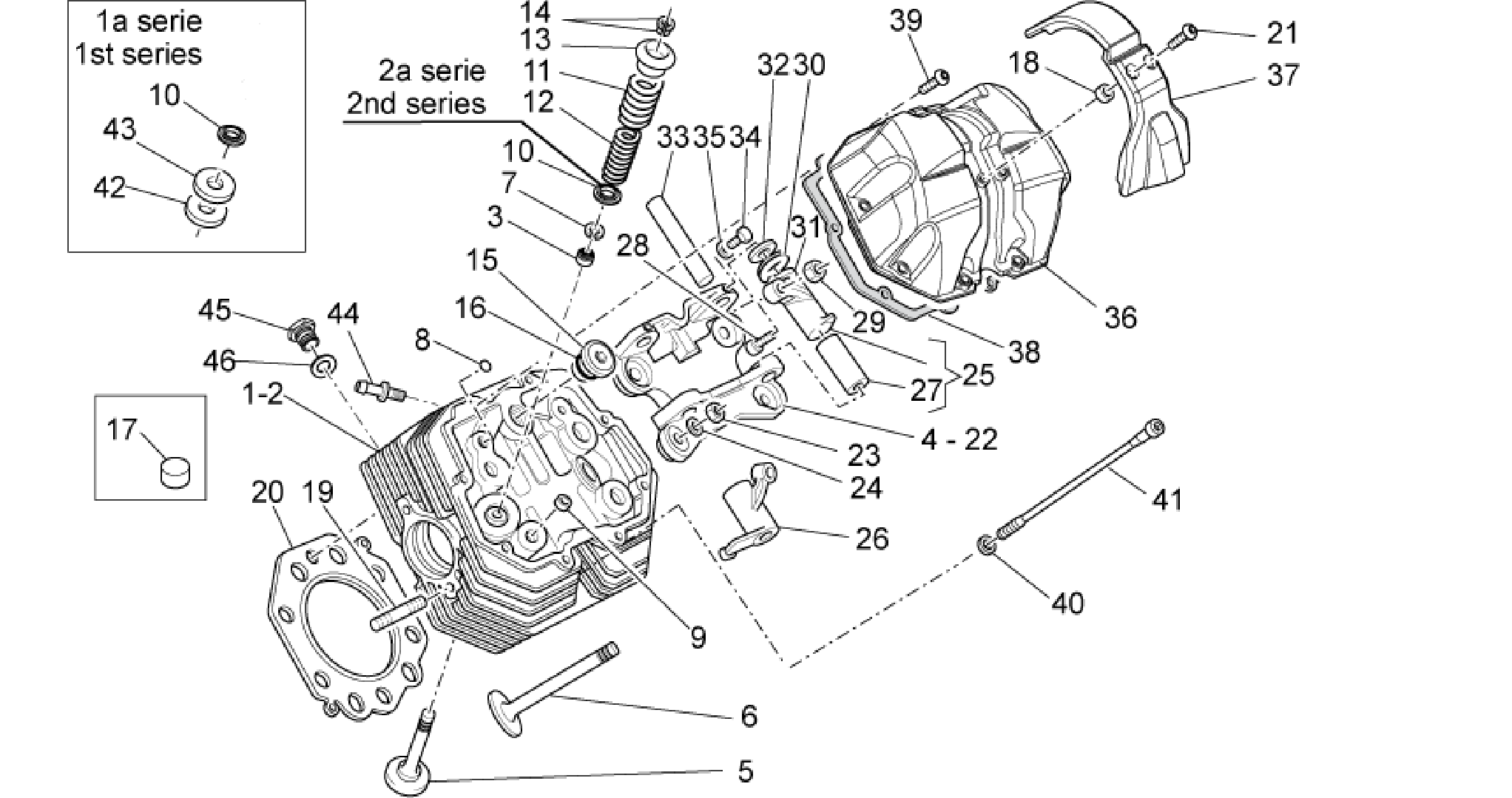 Cylinder head and valves II