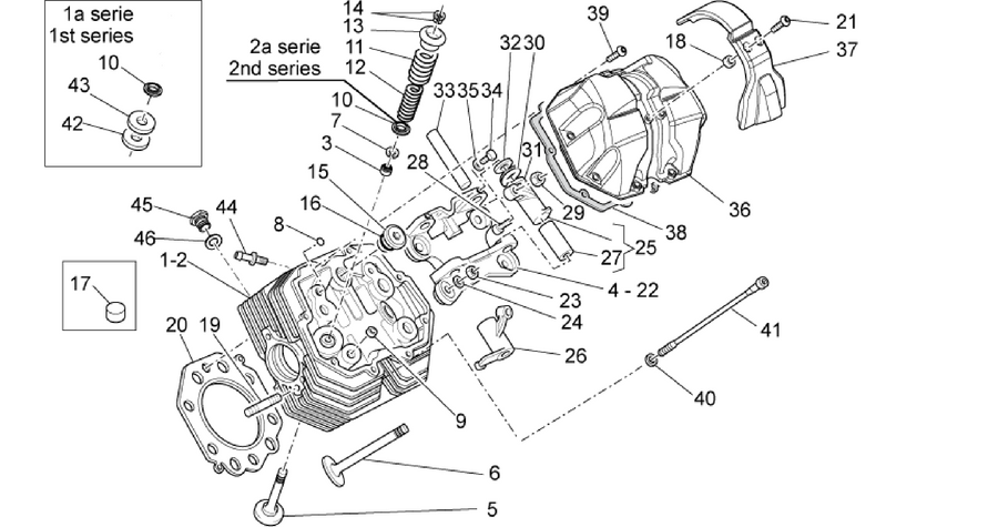 Cylinder head and valves II