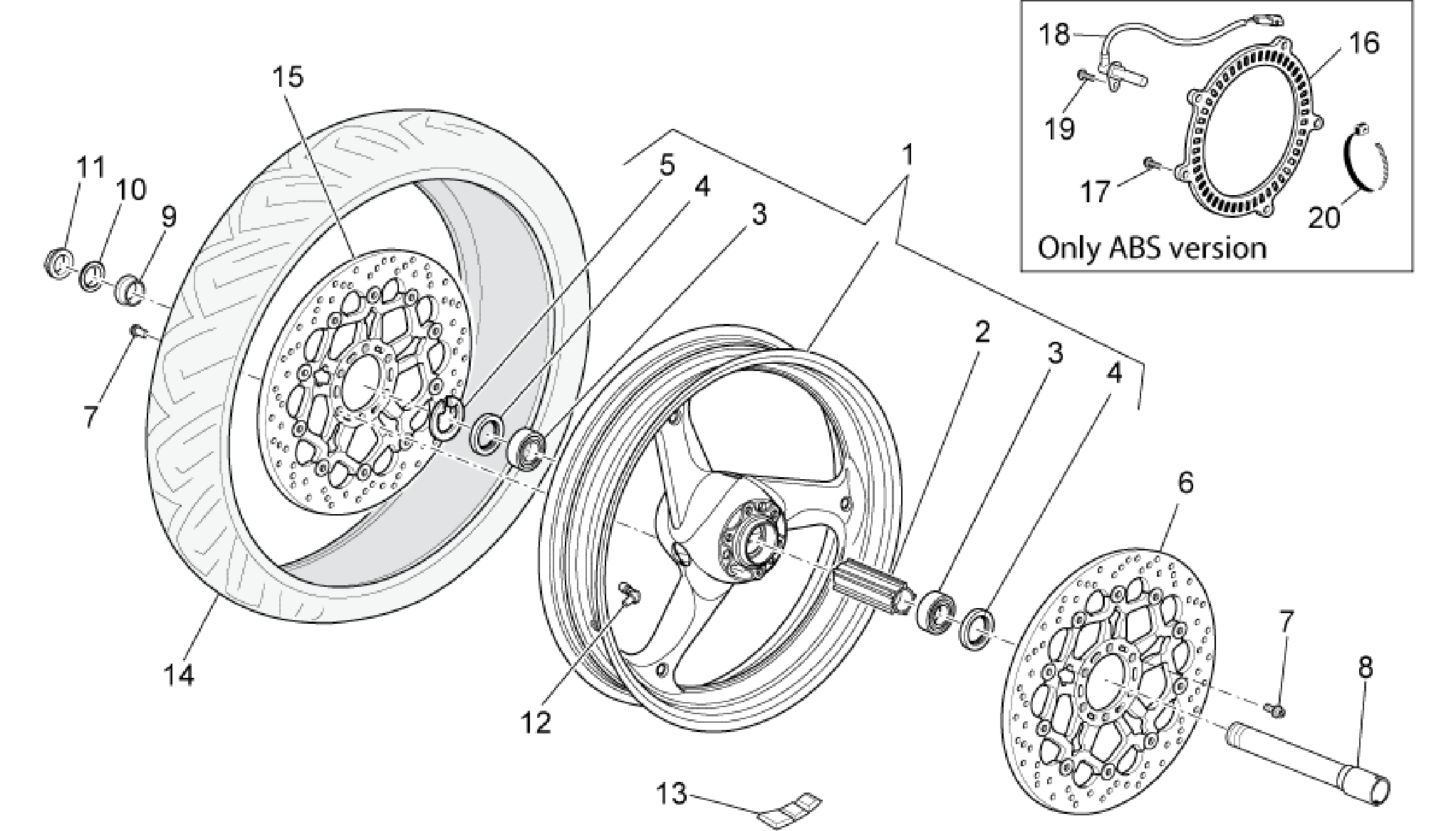 Front wheel