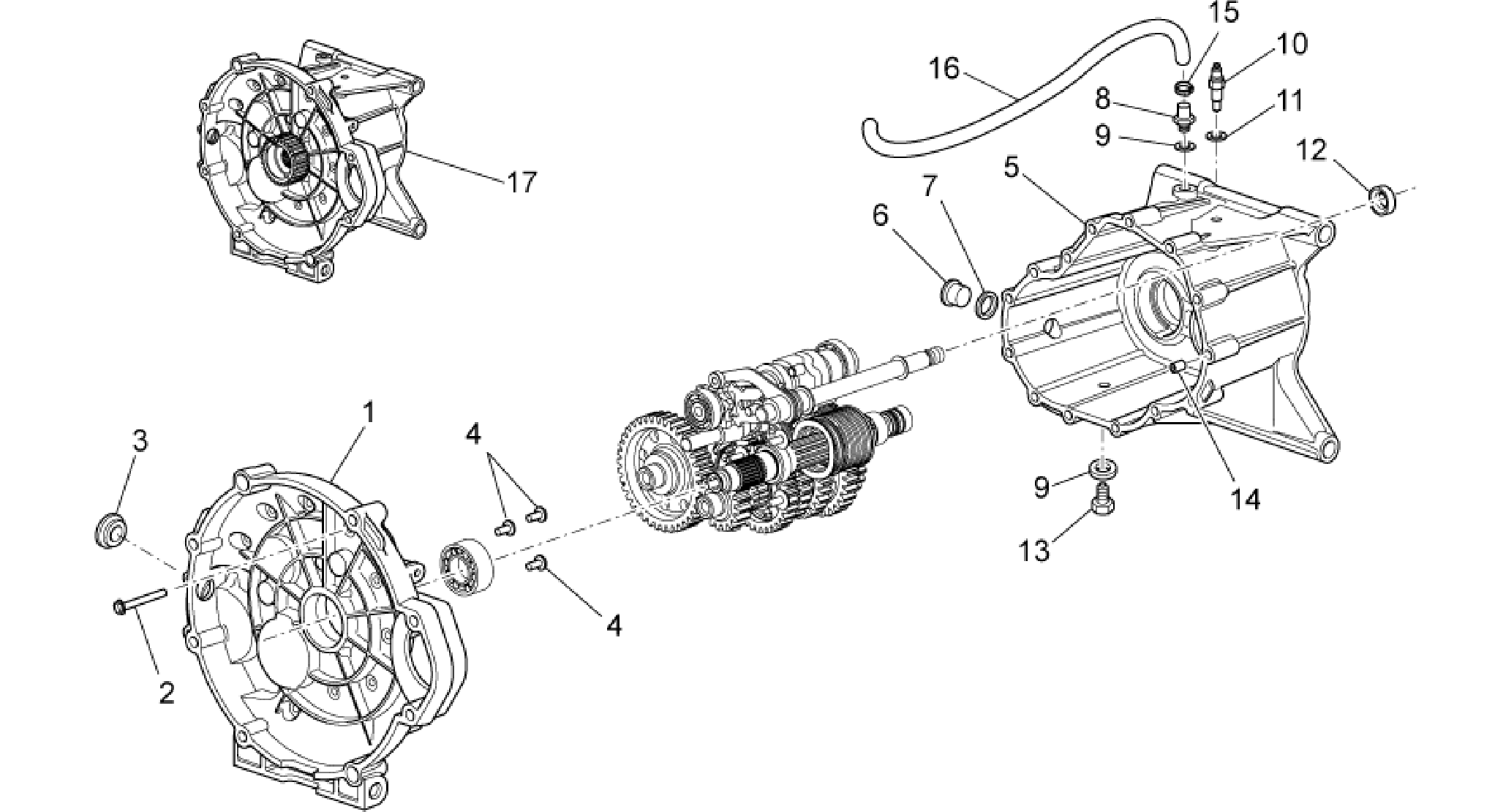 Transmission cage