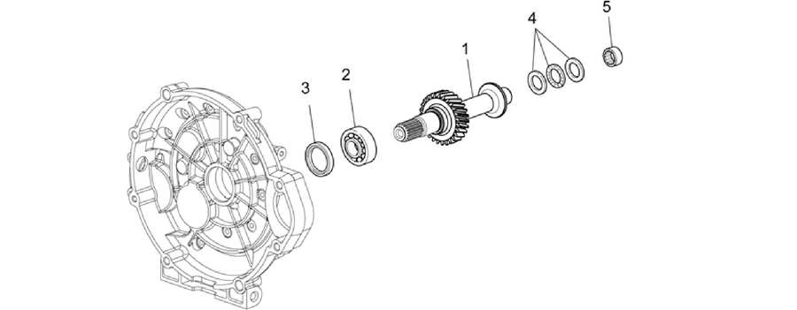 Clutch shaft