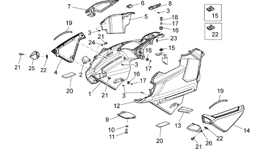 Front body - Duct
