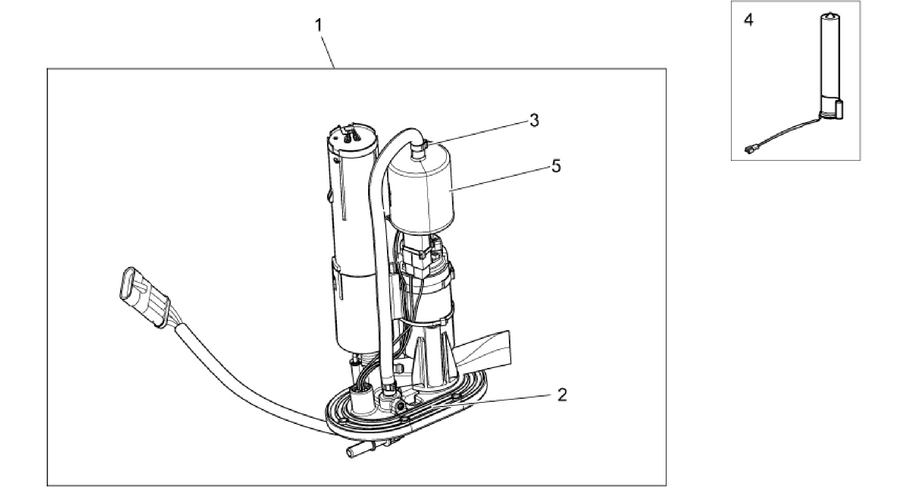 Internal fuel pump