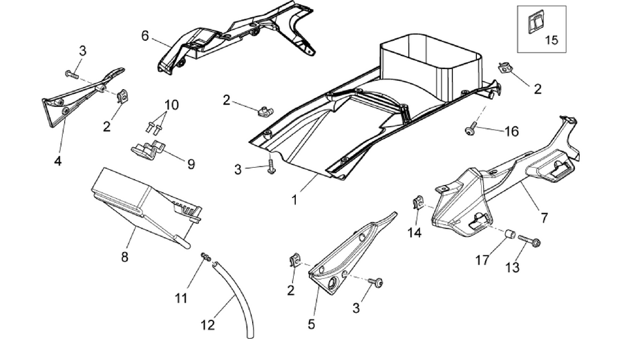 Rear body I