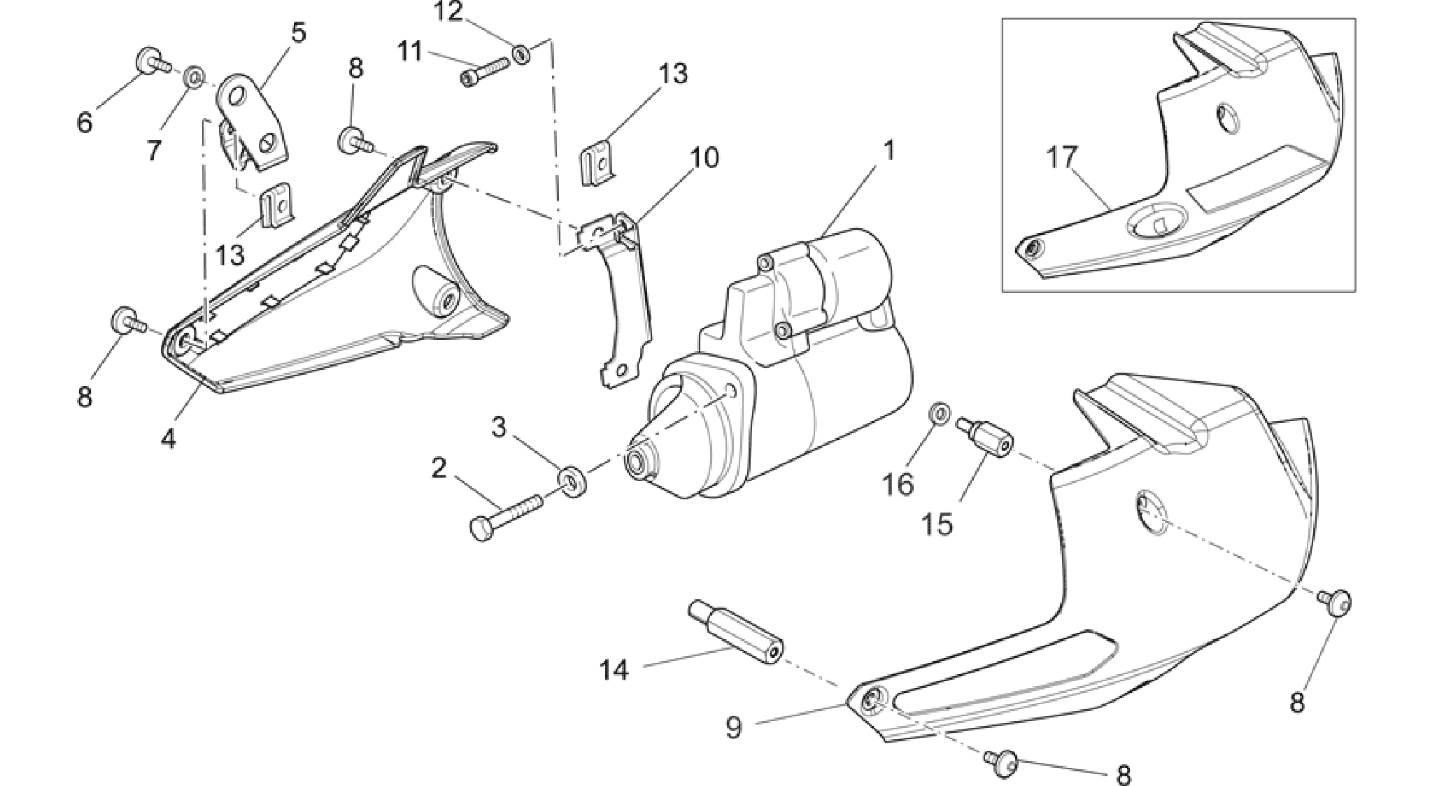 Starter motor