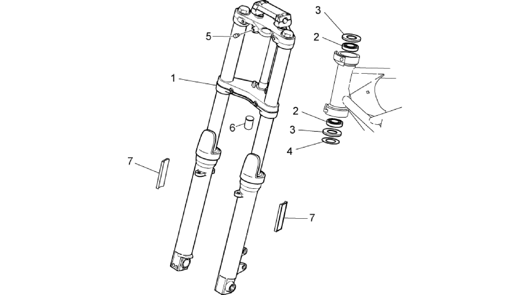 Front fork I