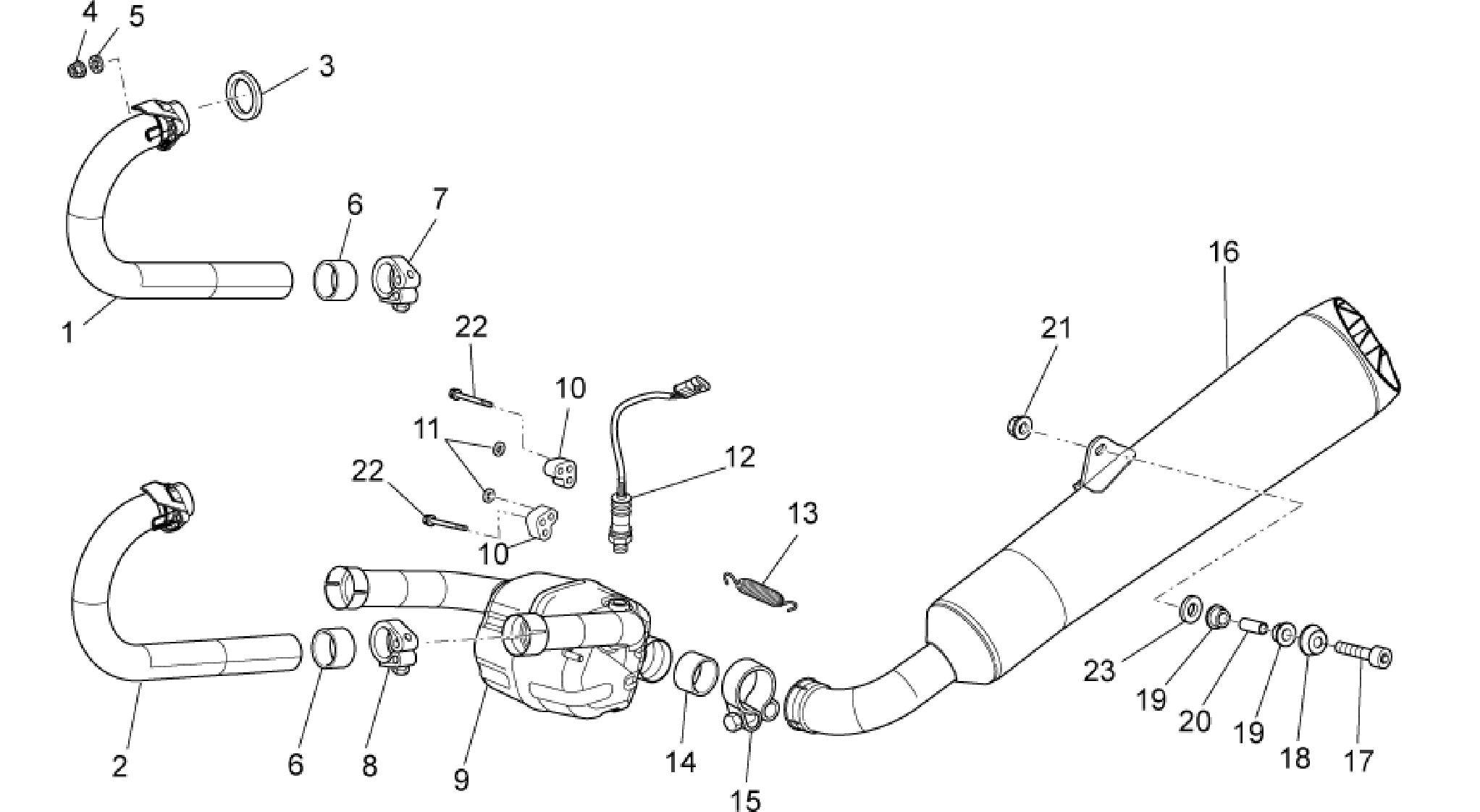 Exhaust unit