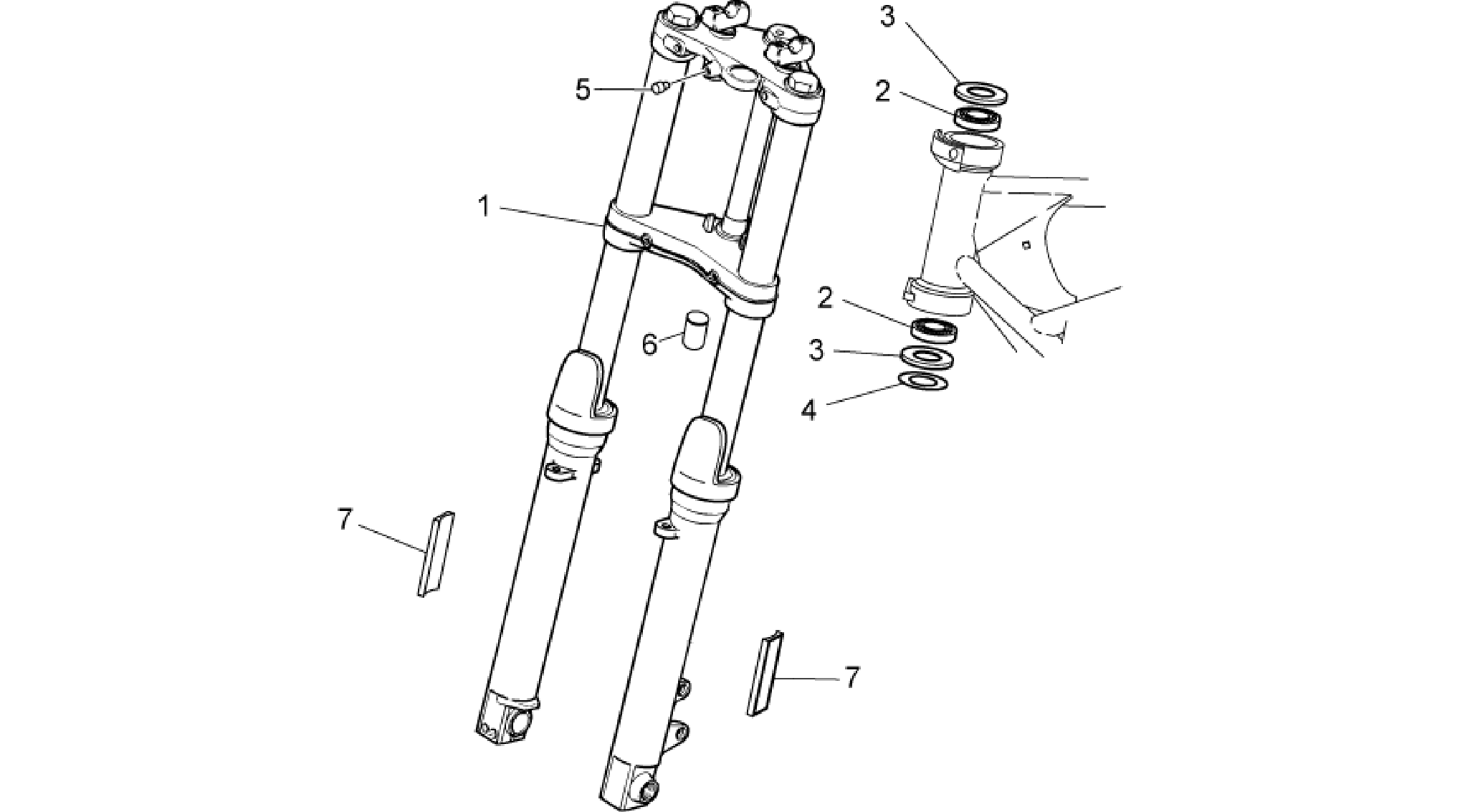 Front fork I