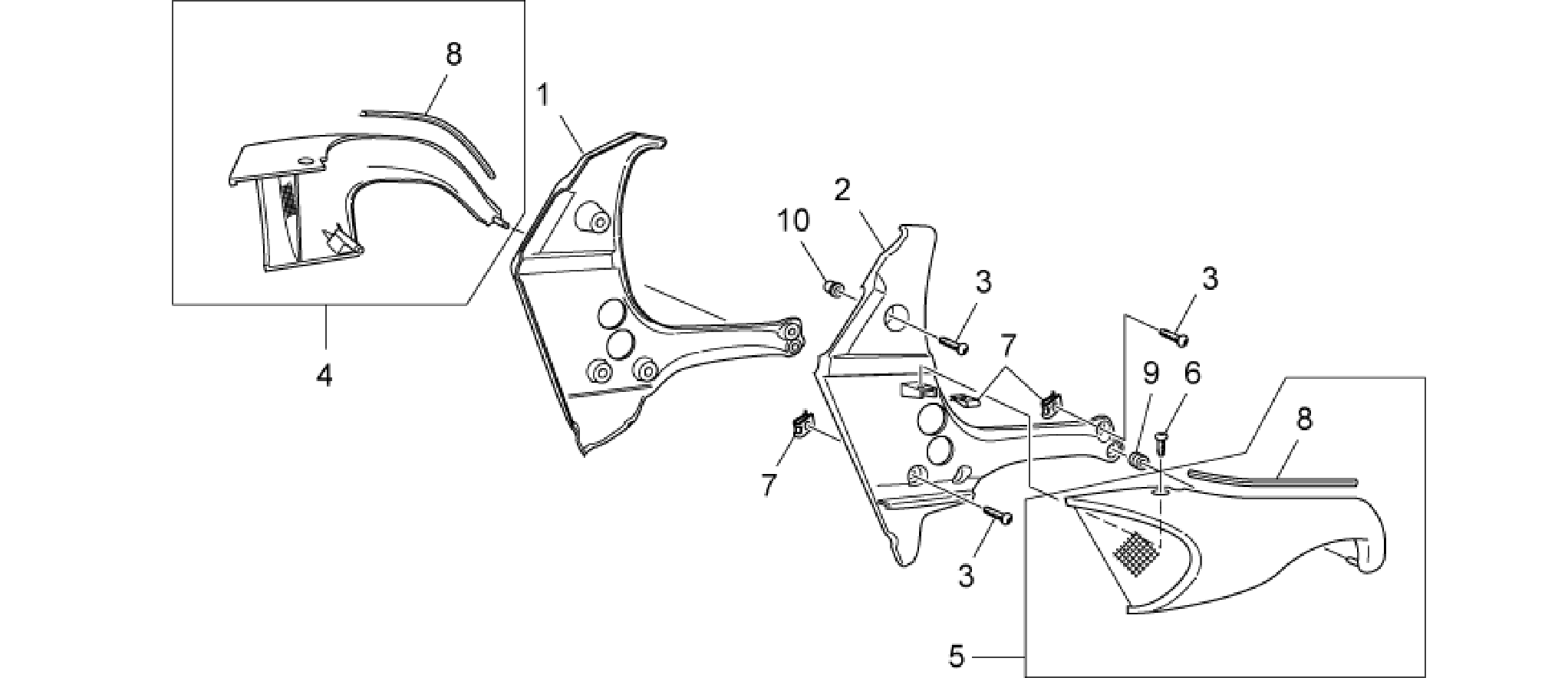 Front body - Duct
