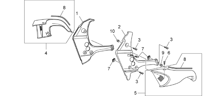 Front body - Duct