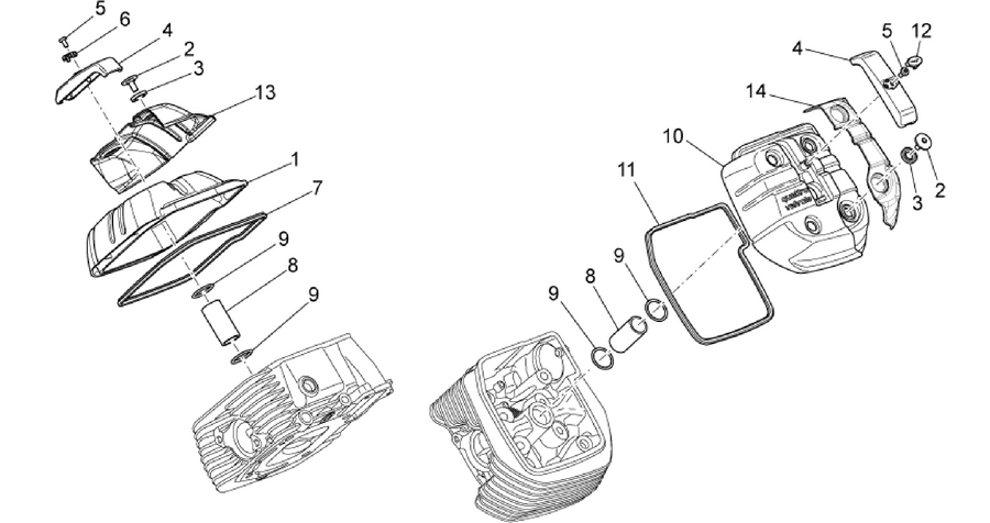 Cylinder head cover