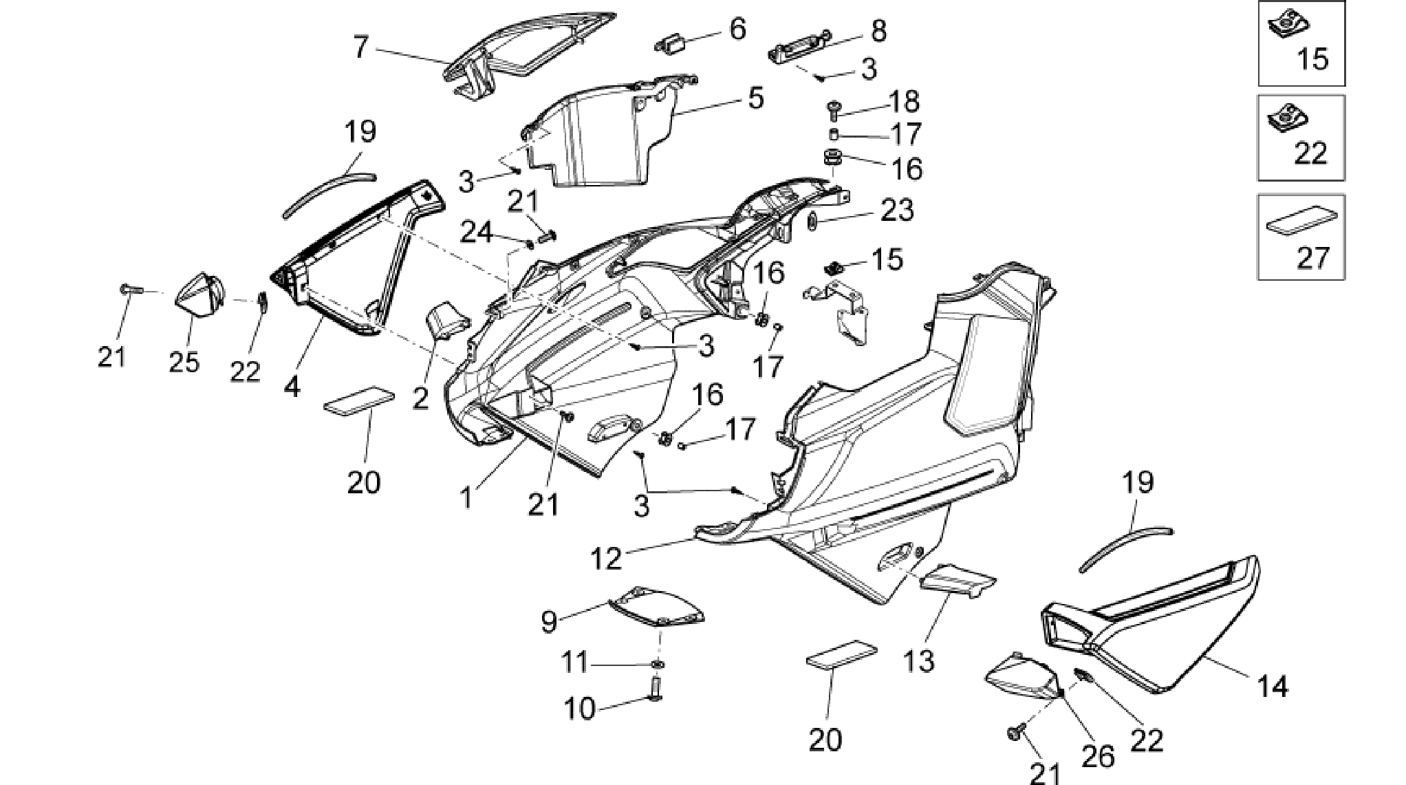 Front body - Duct