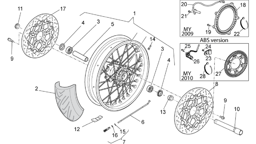 Front wheel