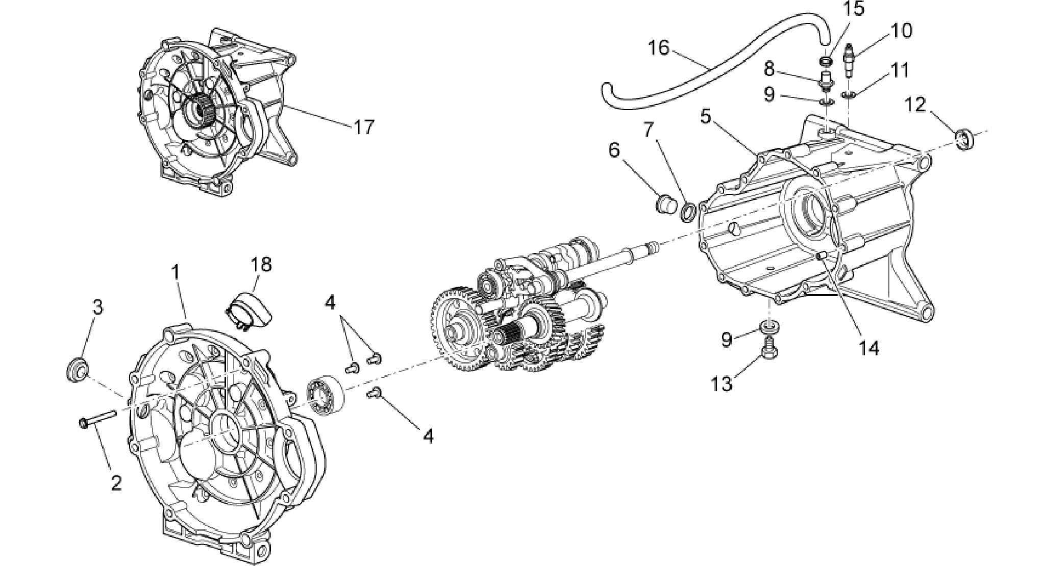 Gearbox housing