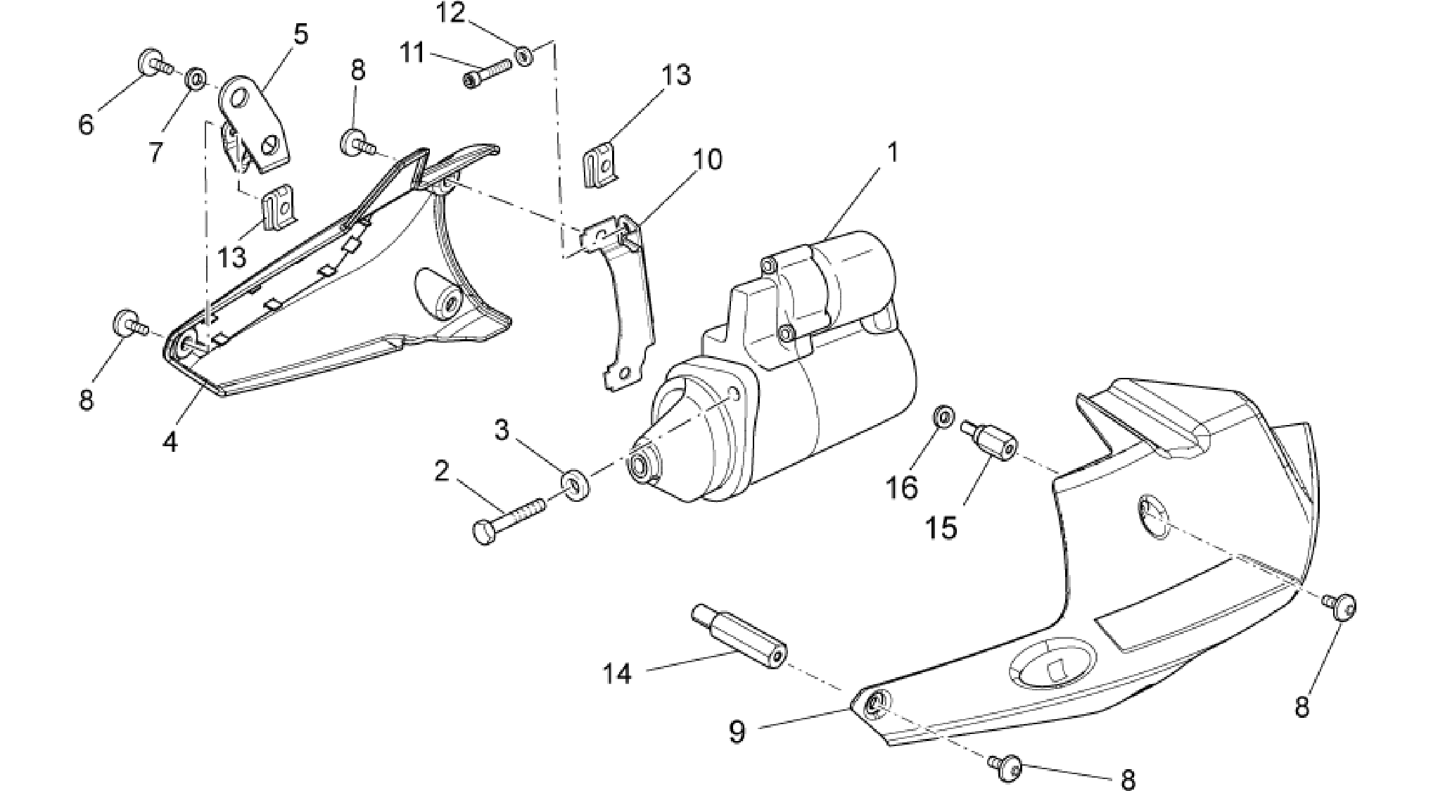 Starter motor