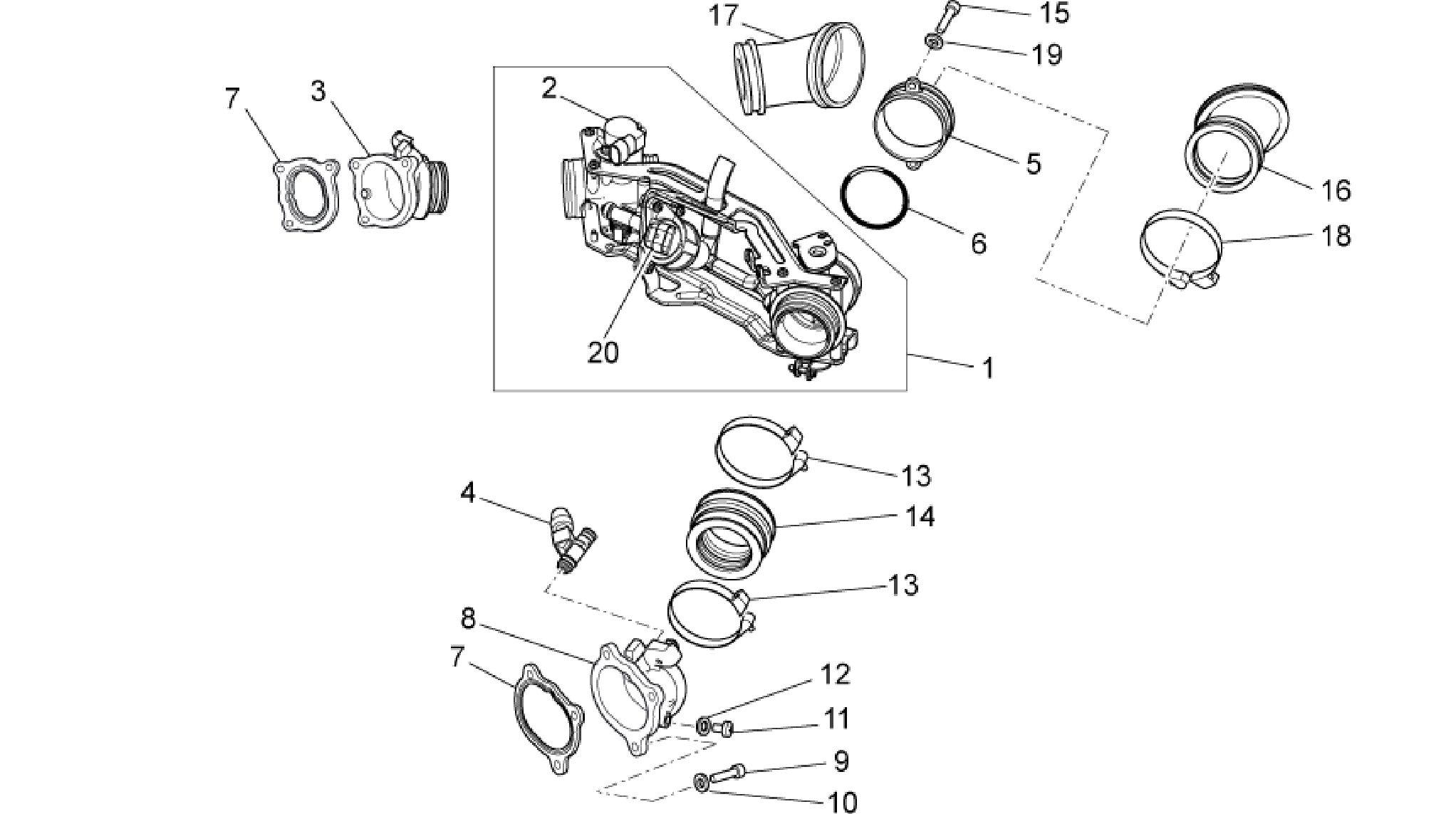 Throttle body