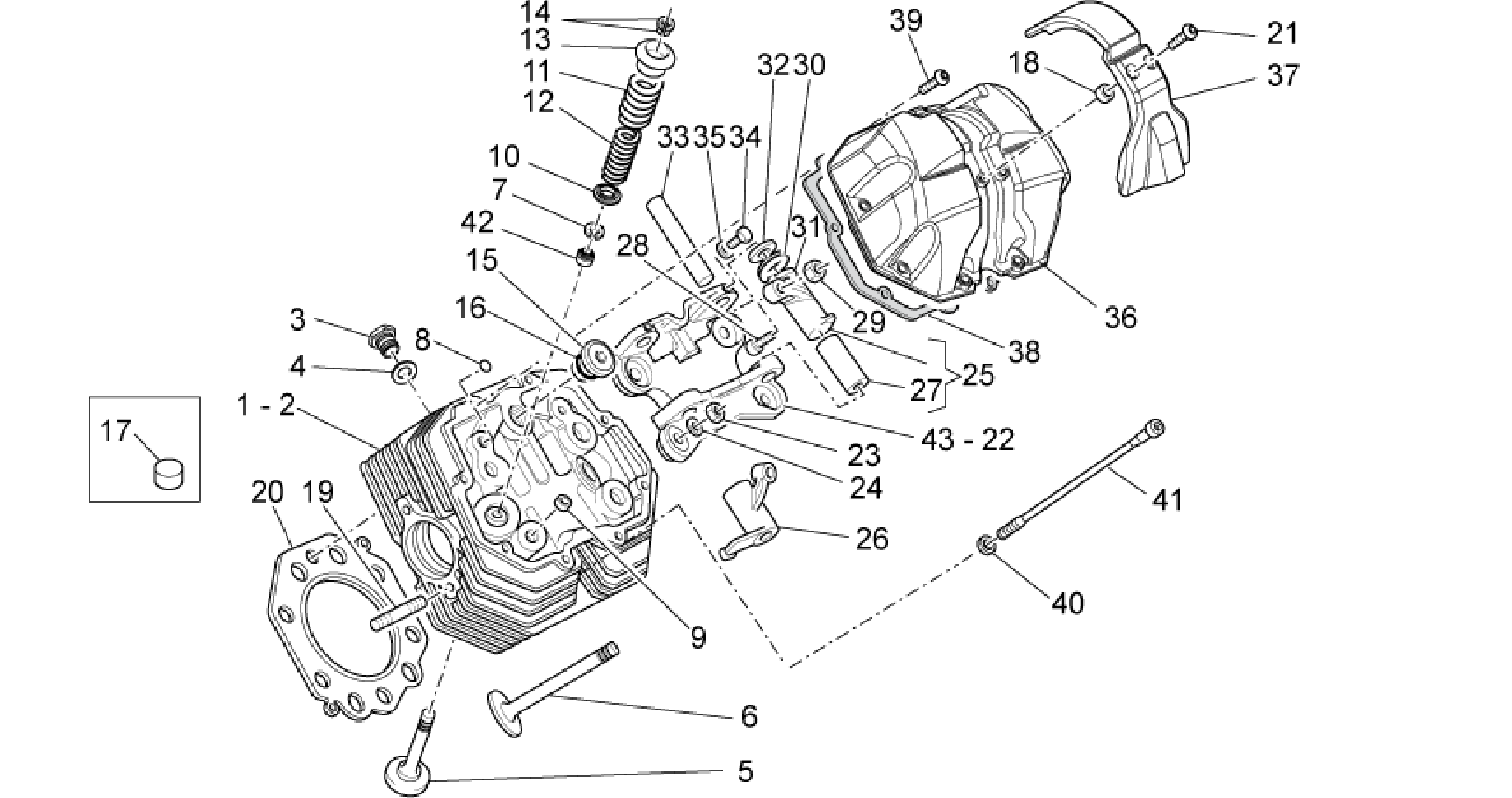 Cylinder head and valves II