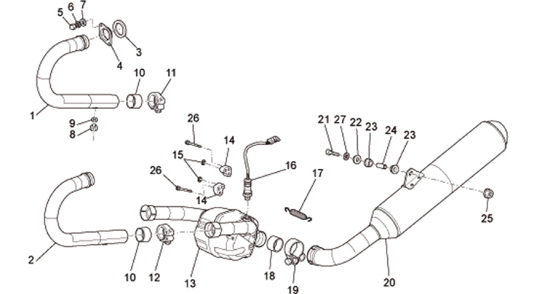 Exhaust unit