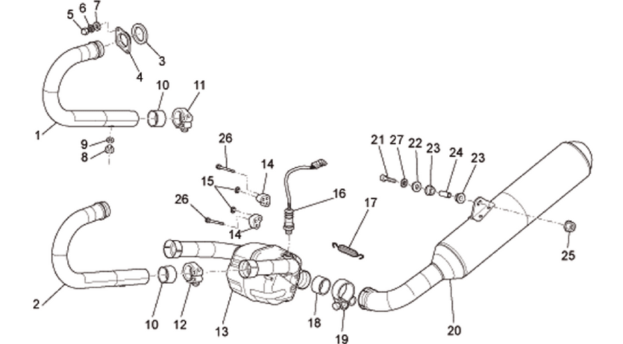 Exhaust unit